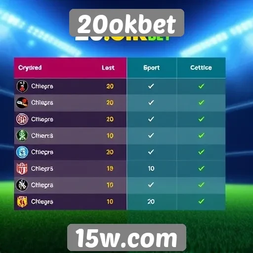 Comparação entre 20okbet e outras plataformas de apostas